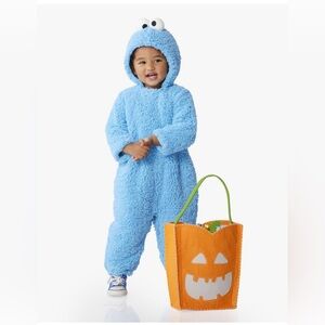 Pottery Barn Kids Sesame Street Cookie Monster Costume